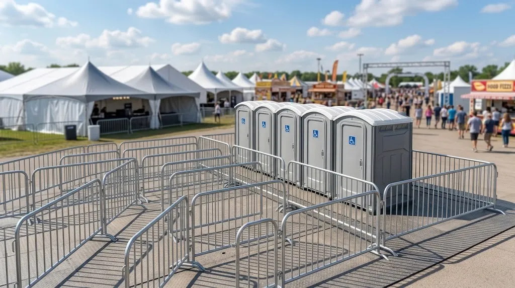 Crowd Control Barrier Rental in Columbus, OH