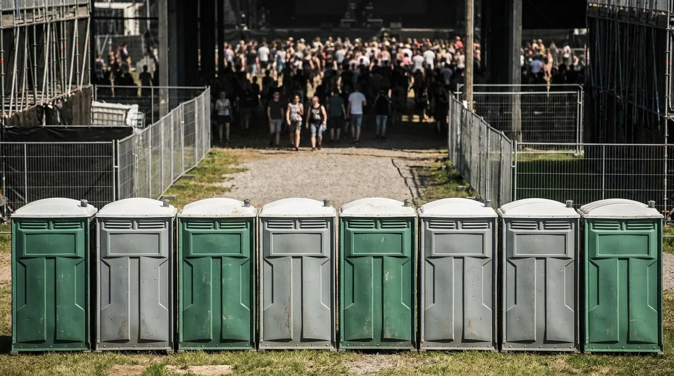 Event restroom rental
