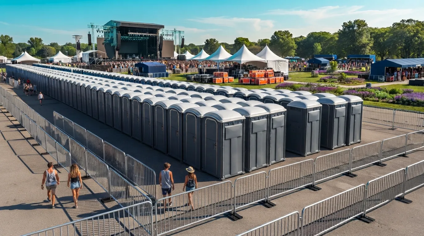 Festival Restroom Rental in Columbus, OH