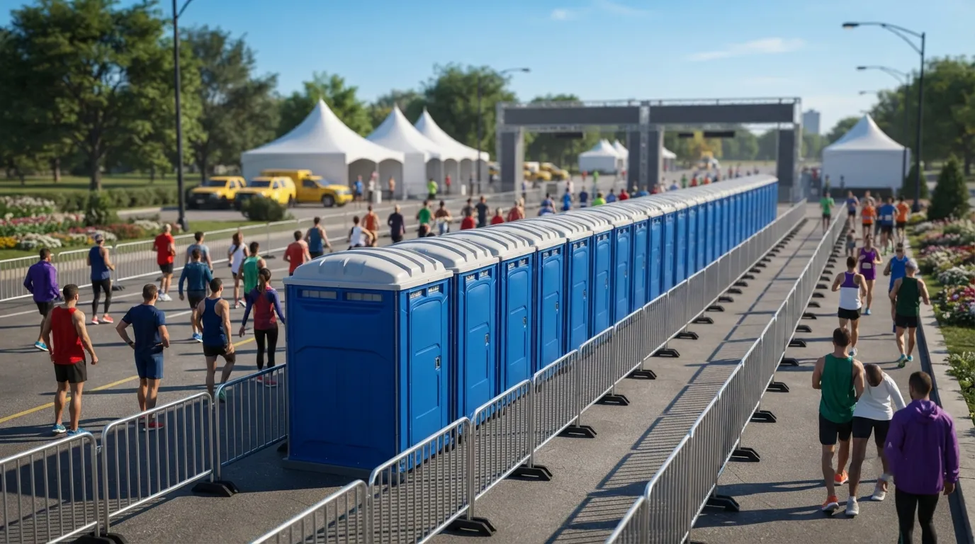 Marathon and Race Restrooms in Columbus, OH