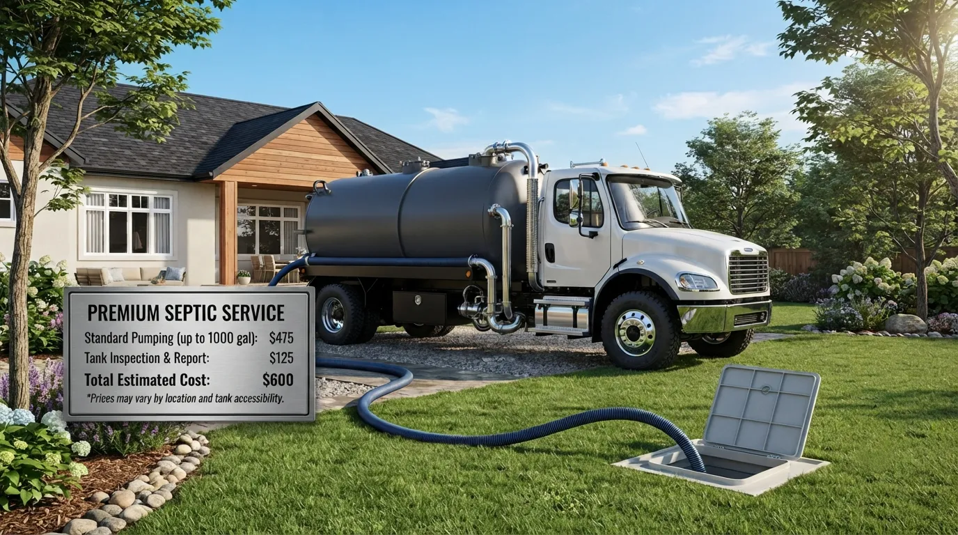 Septic Tank Pumping Cost in Columbus, OH