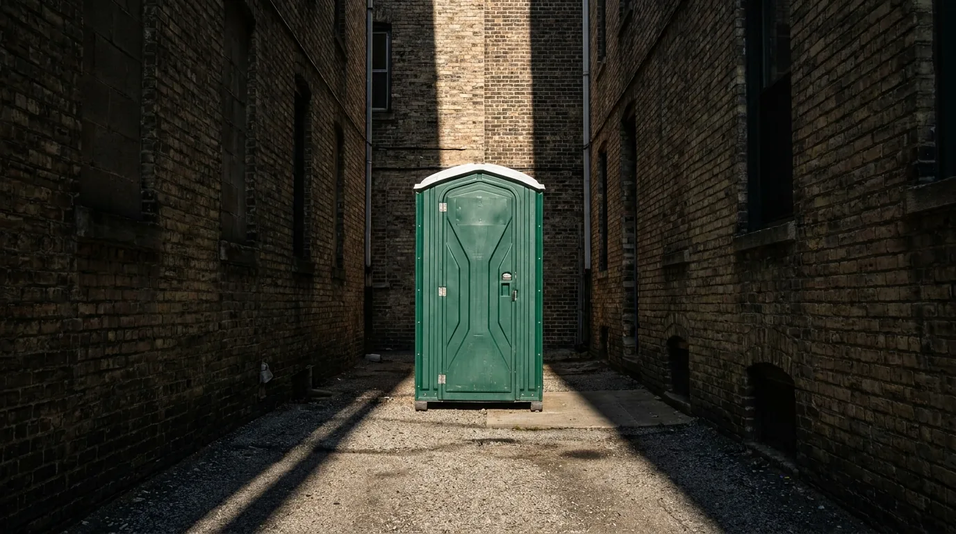 Standard porta potty for hire in Columbus